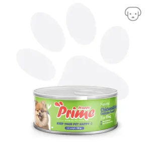 نچرال مرغ و سبزیجات برای سگ